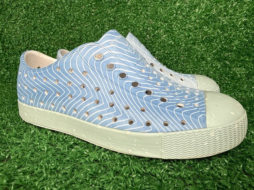 Native Jefferson Slip On Kids Water Shoes Blue Size C12 Lightweight Comfortable
